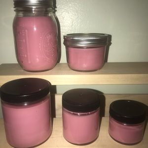 Homemade Scented and Non-Scented Candles